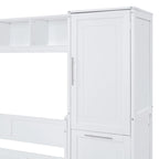 Lit escamotable Queen avec rangement