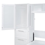 Lit escamotable Queen avec rangement